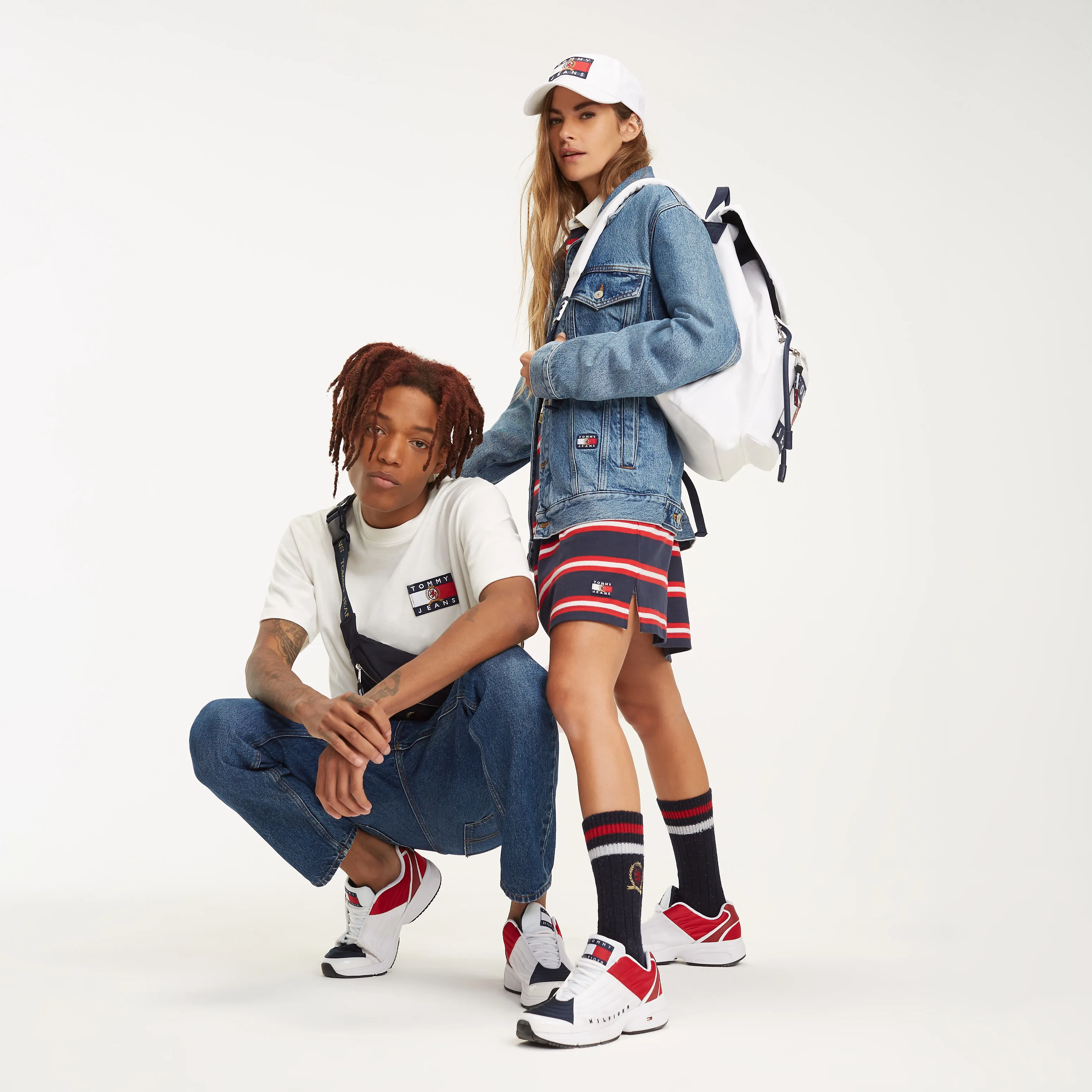 6.0 Crest Flag Baseball Cap | Hats, Gloves & Scarves | Tommy Hilfiger