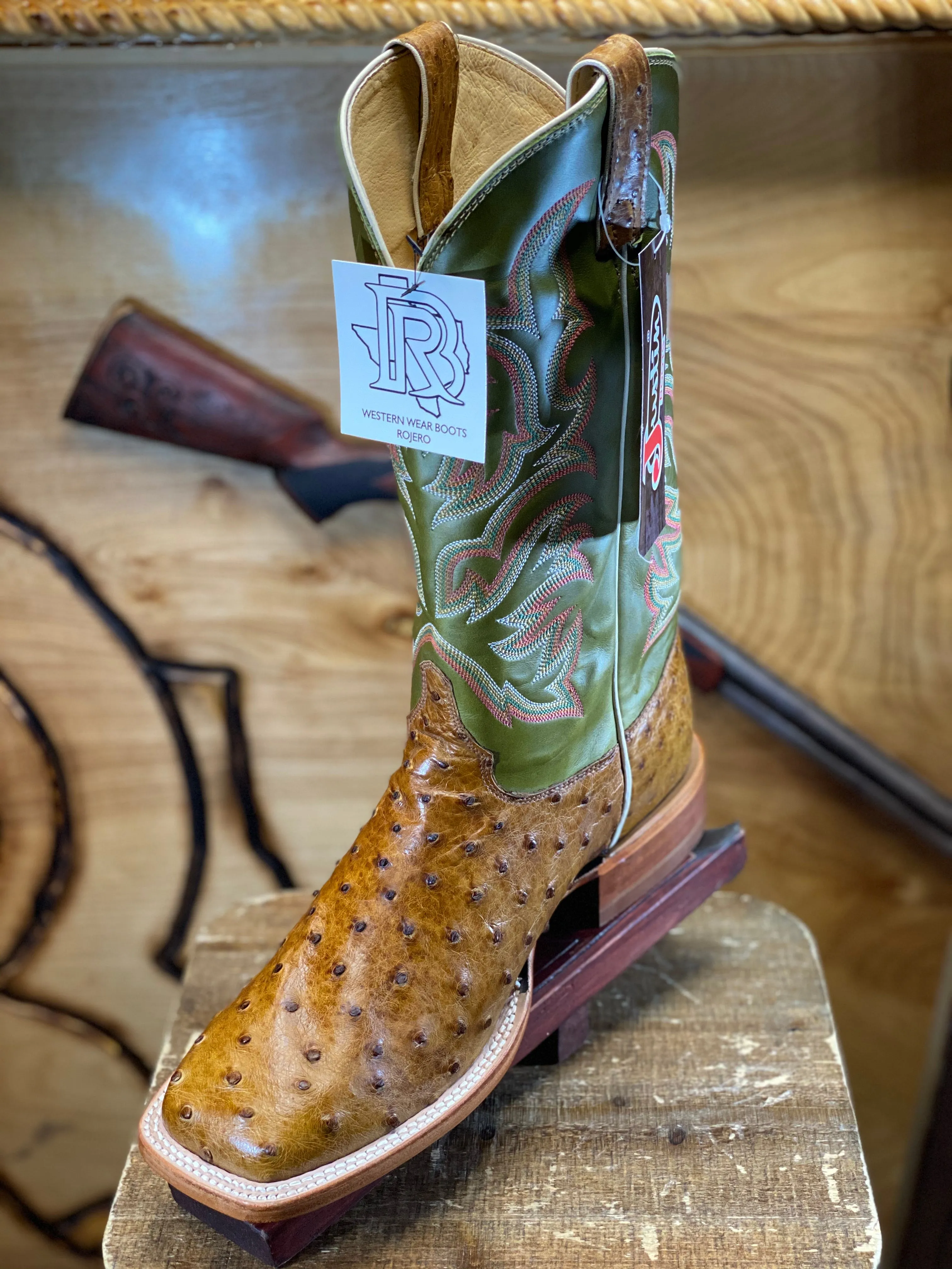 8574 JUSTIN BOOTS  ORIGNAL Ostrish