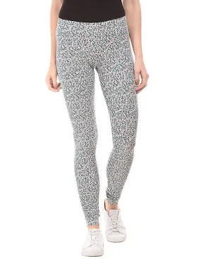 Aeropostale Printed Cotton Spandex Leggings