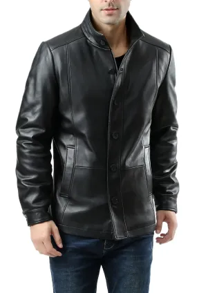 BGSD Men's Brady New Zealand Lambskin Leather City Jacket