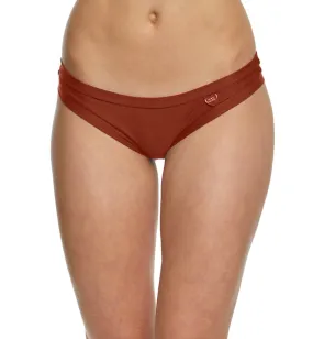 Body Glove Smoothies Audrey Banded Bikini Brief (3950648) - Terracotta