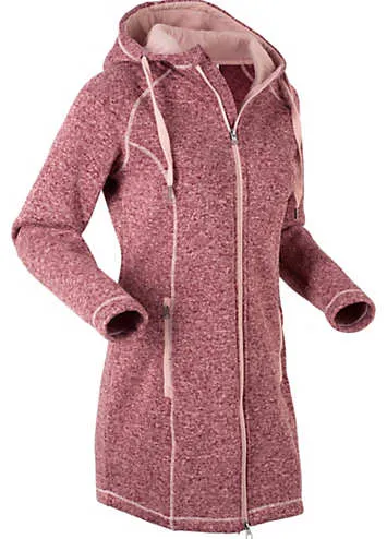 bonprix Hooded Fleece Coat | Grattan