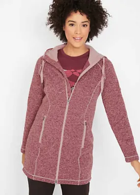 bonprix Hooded Fleece Coat | Grattan