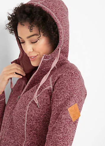 bonprix Hooded Fleece Coat | Grattan