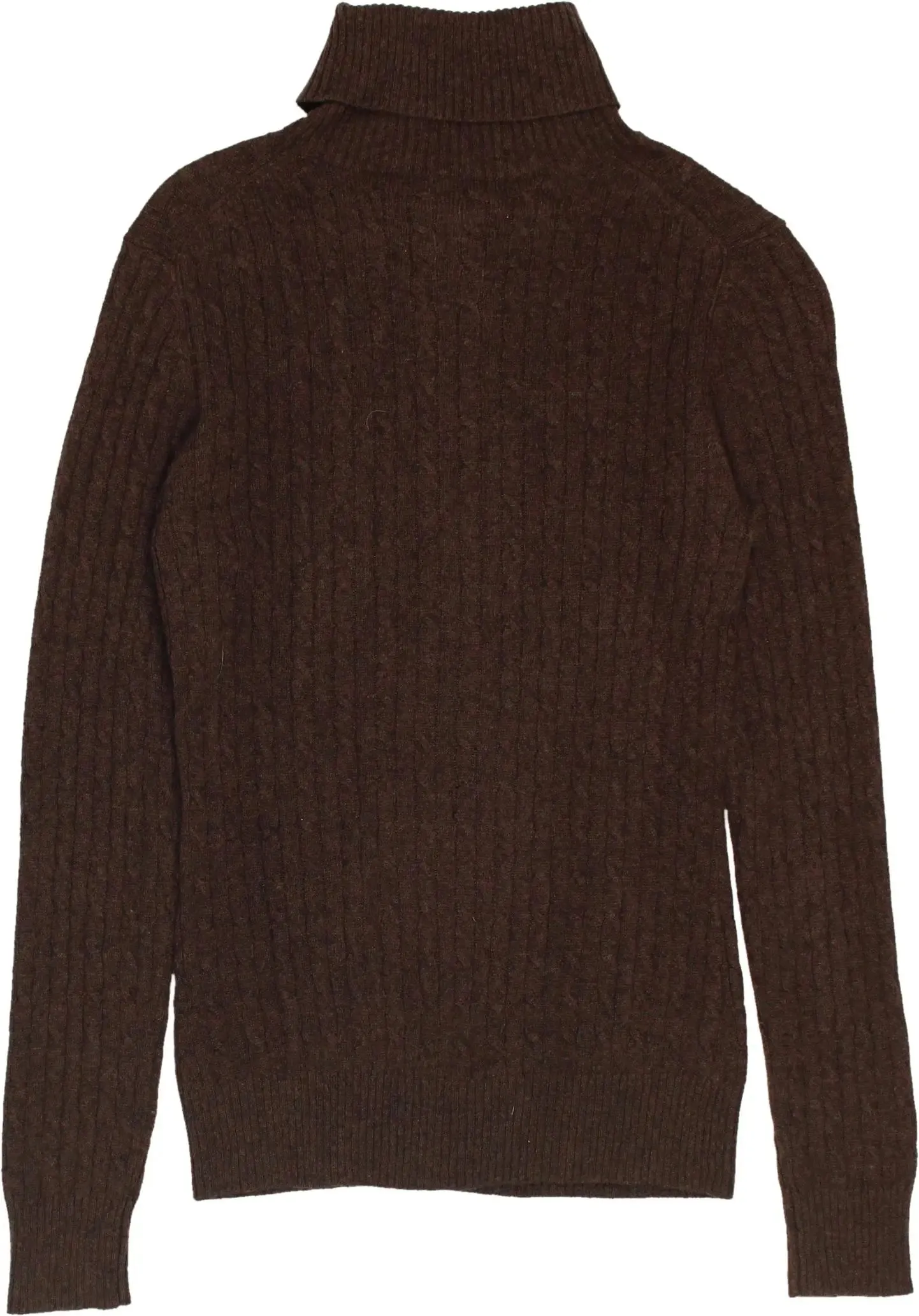 Brown turtleneck | ThriftTale