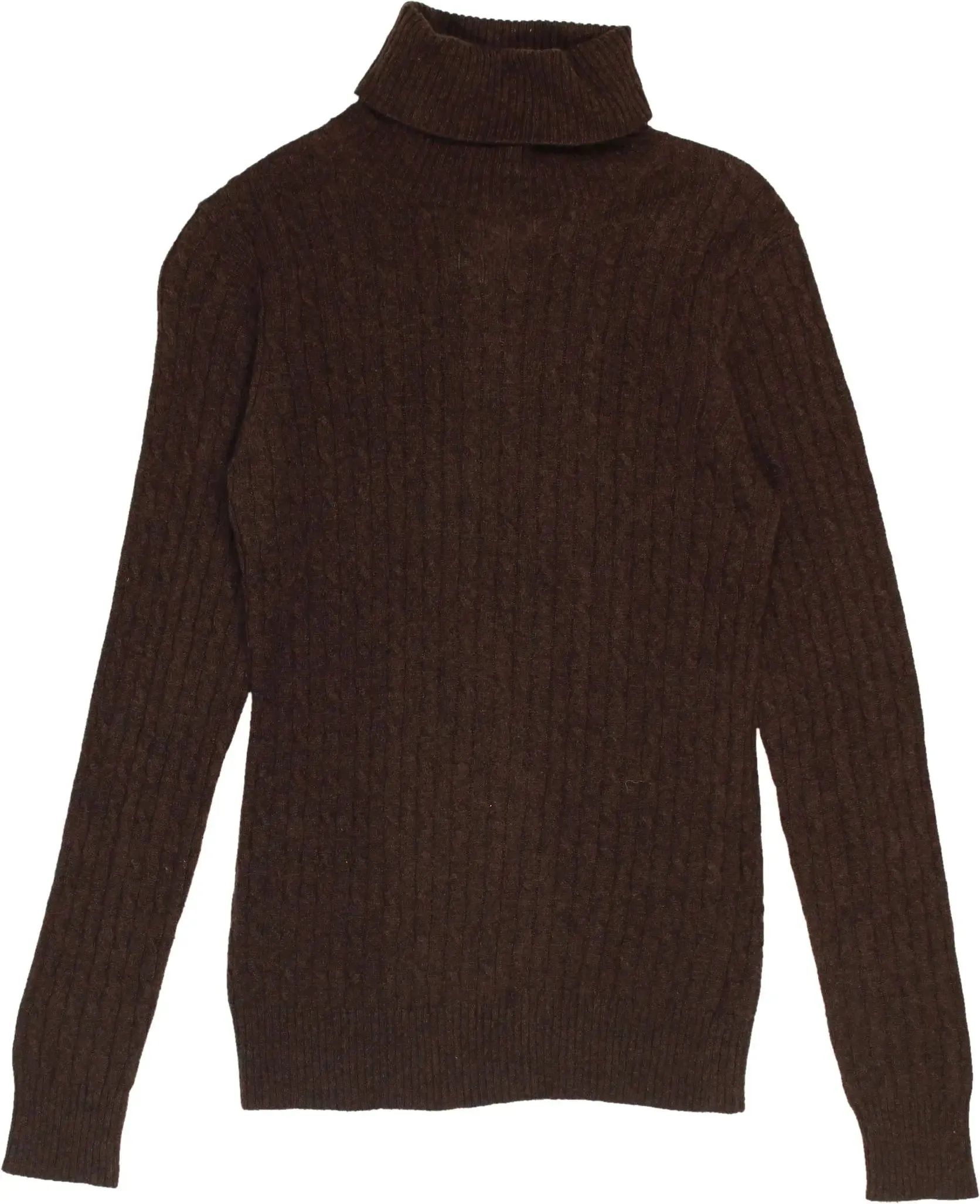 Brown turtleneck | ThriftTale