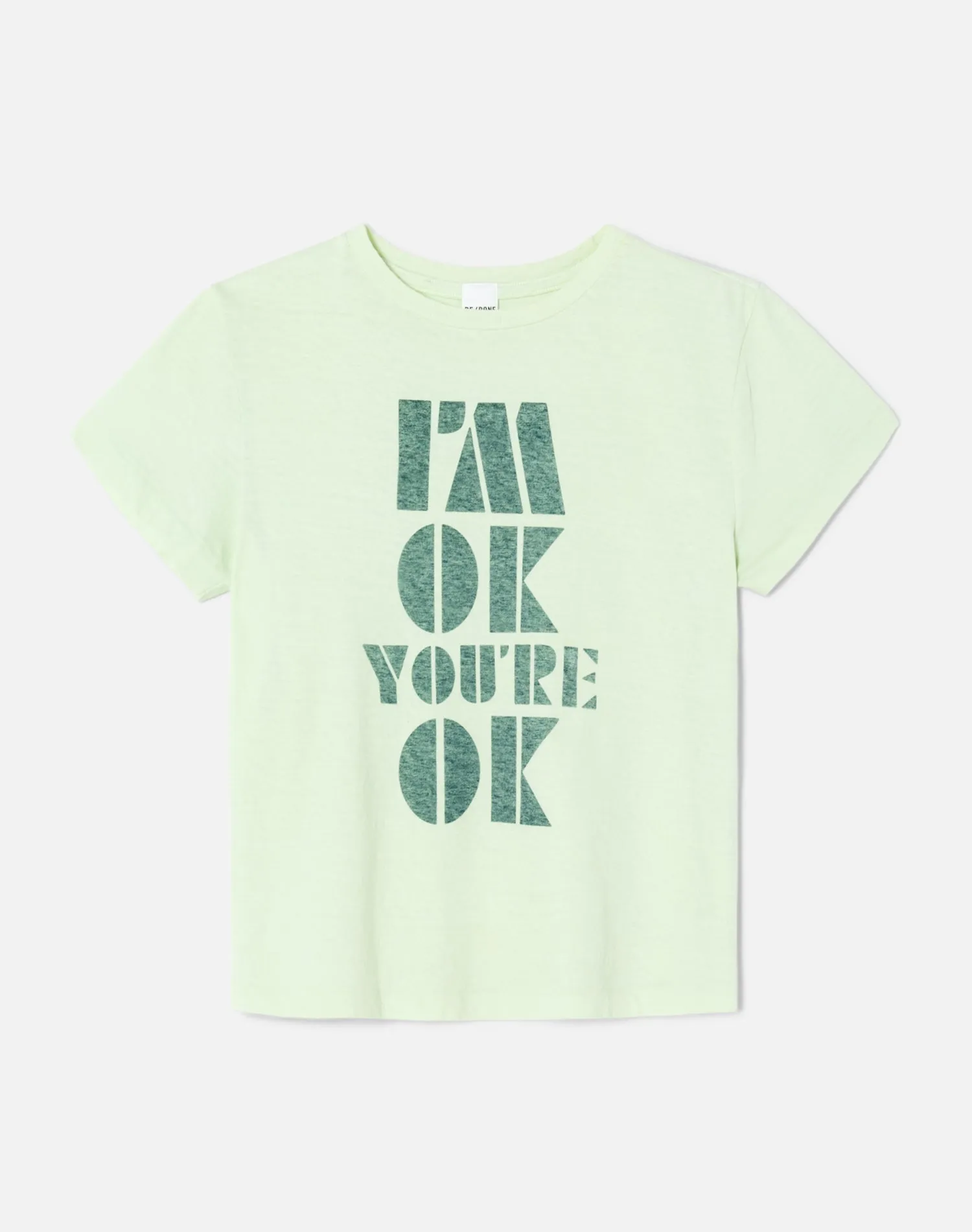 Classic I'm Ok Tee - Pistachio