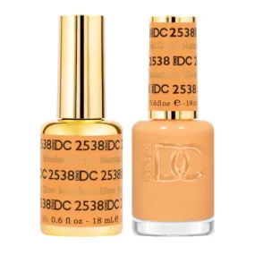 DND DC Matching Pair - Free Spirit Collection - 2538 Mandarin Glow