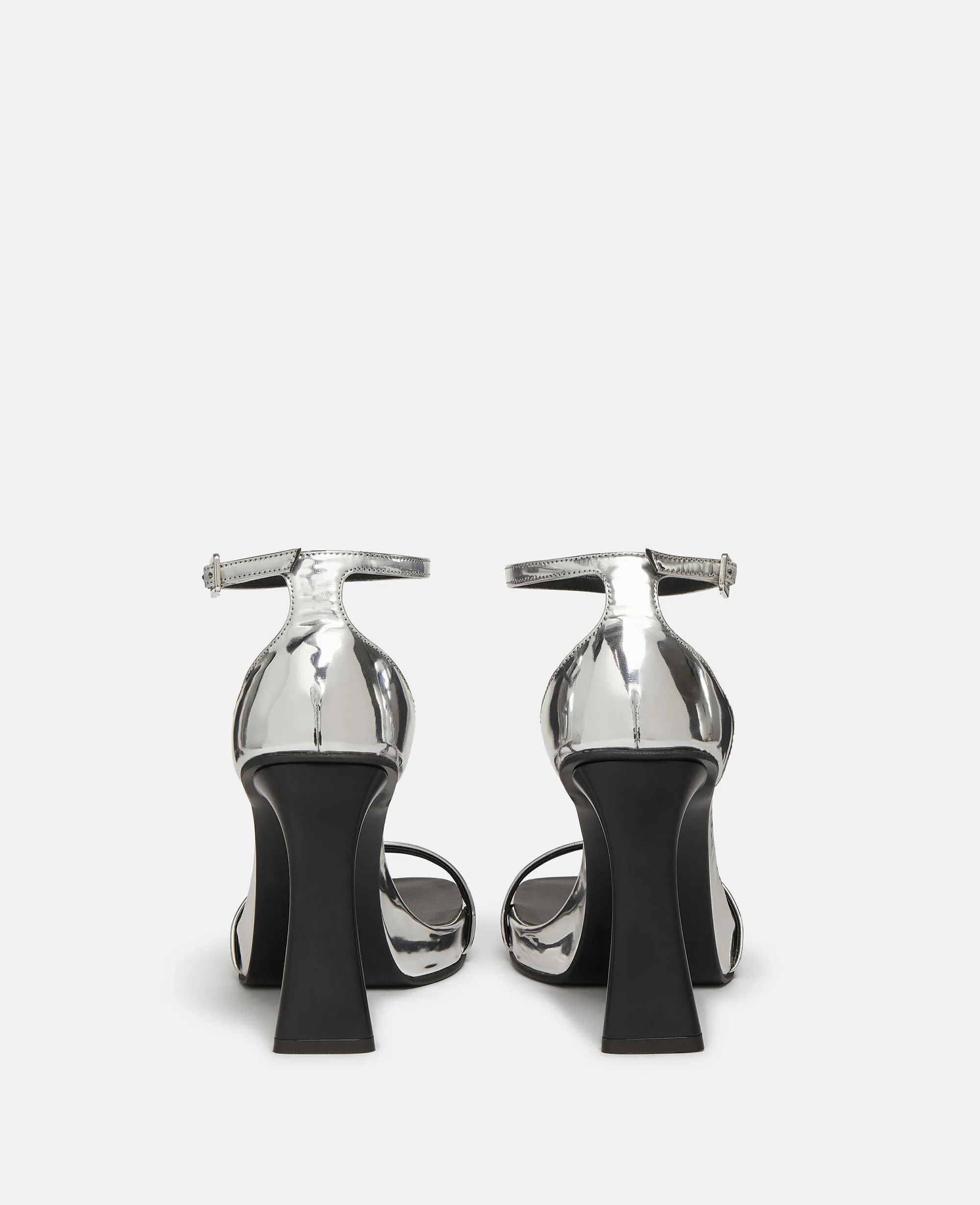 Elsa Mirrored Heeled Sandals