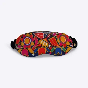 Fiesta Dreams Night Sleep Mask (Upcycled From Yves Saint Laurent Scarf)