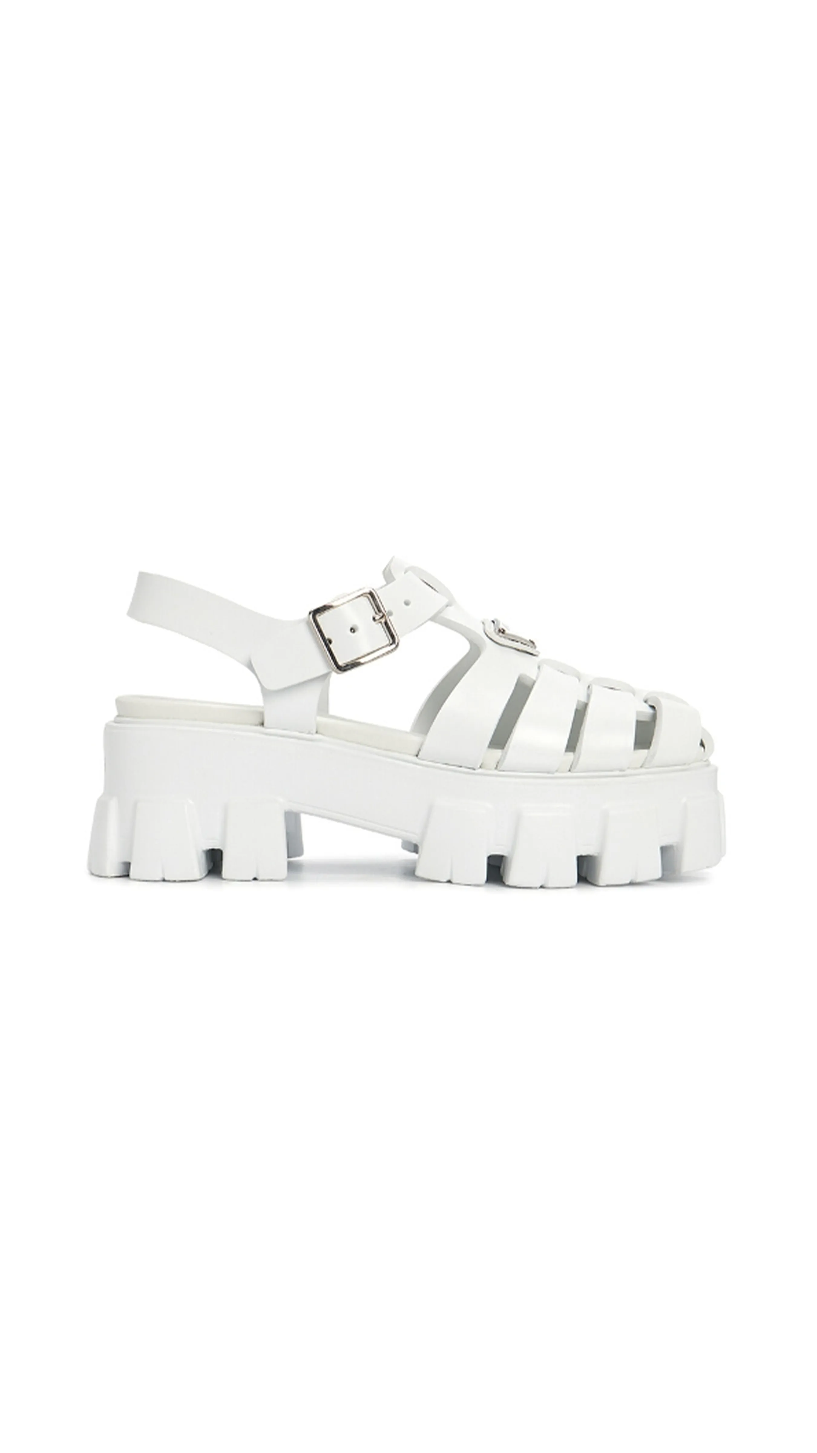 Foam Rubber Sandals - White