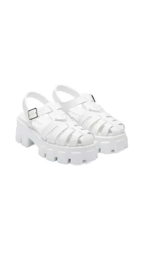 Foam Rubber Sandals - White