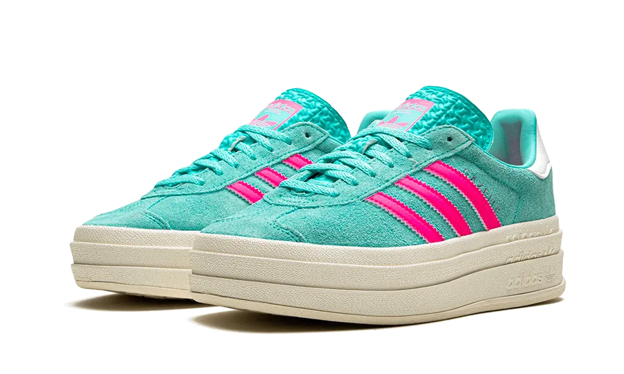 Gazelle Bold Flash Aqua Lucid Pink