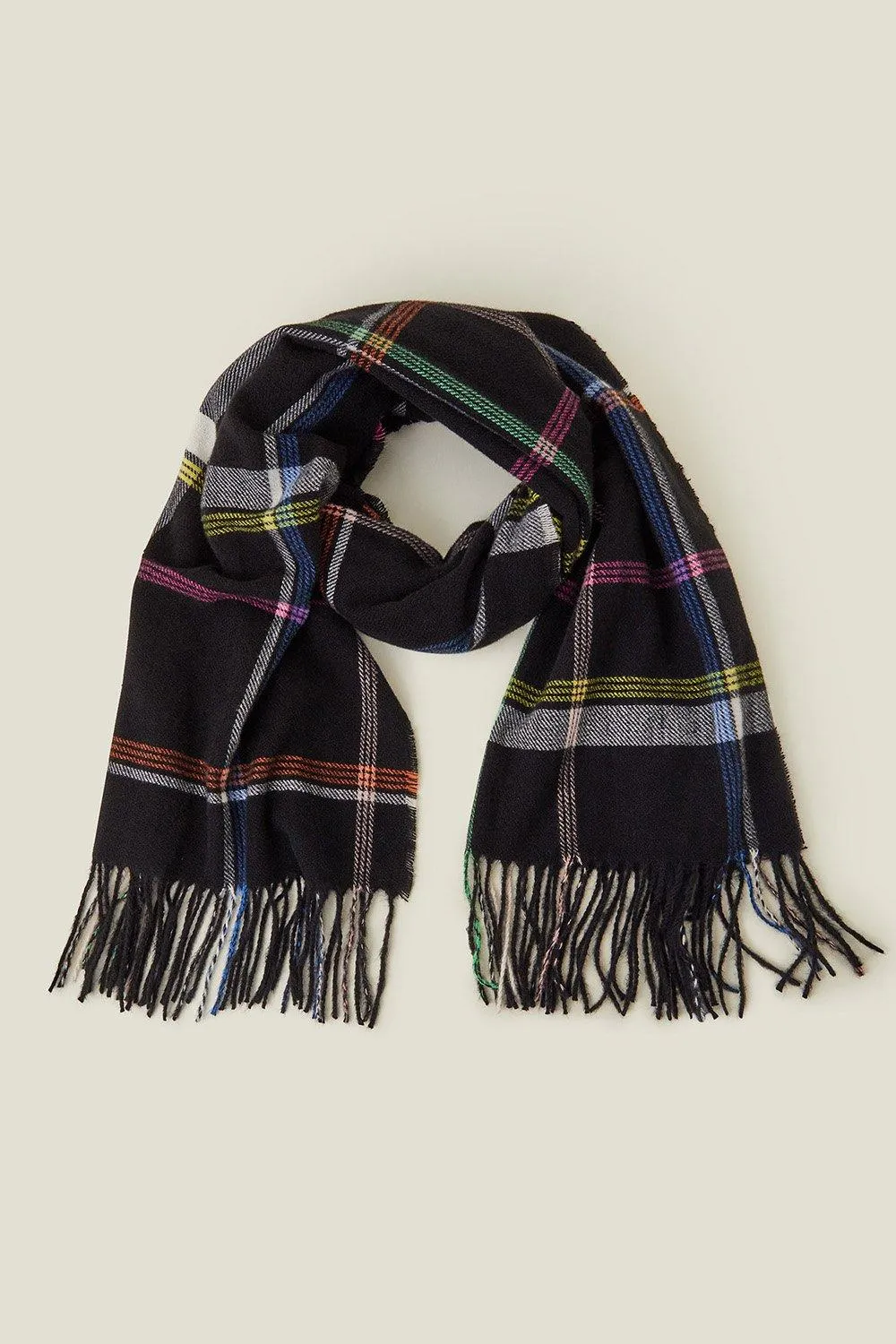 Gloves & Scarves | Hampstead Check Blanket Scarf | Accessorize