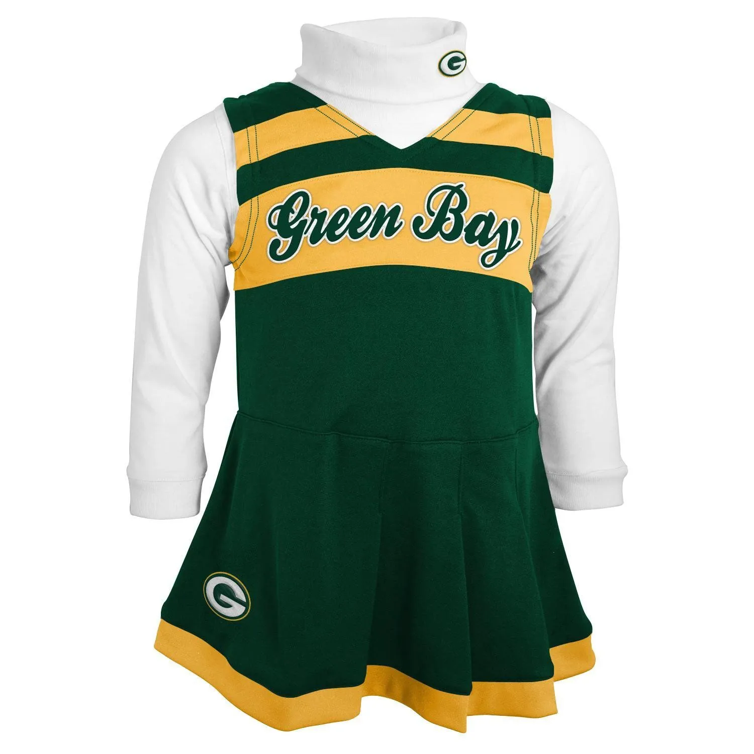 Green Bay Packers Big Girls' Cheer Jumper