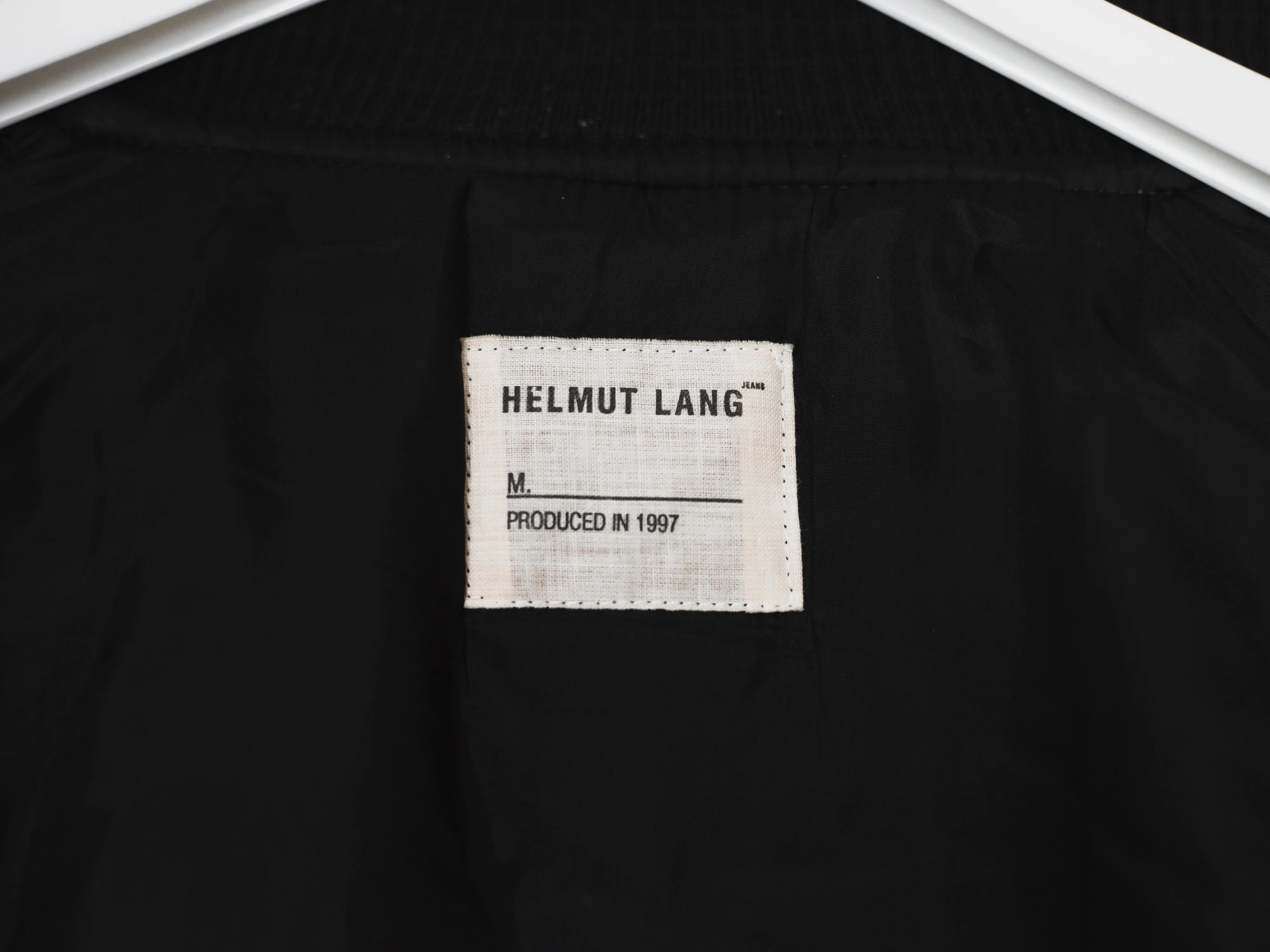 Helmut Lang AW97 Nylon MA-1 Bomber