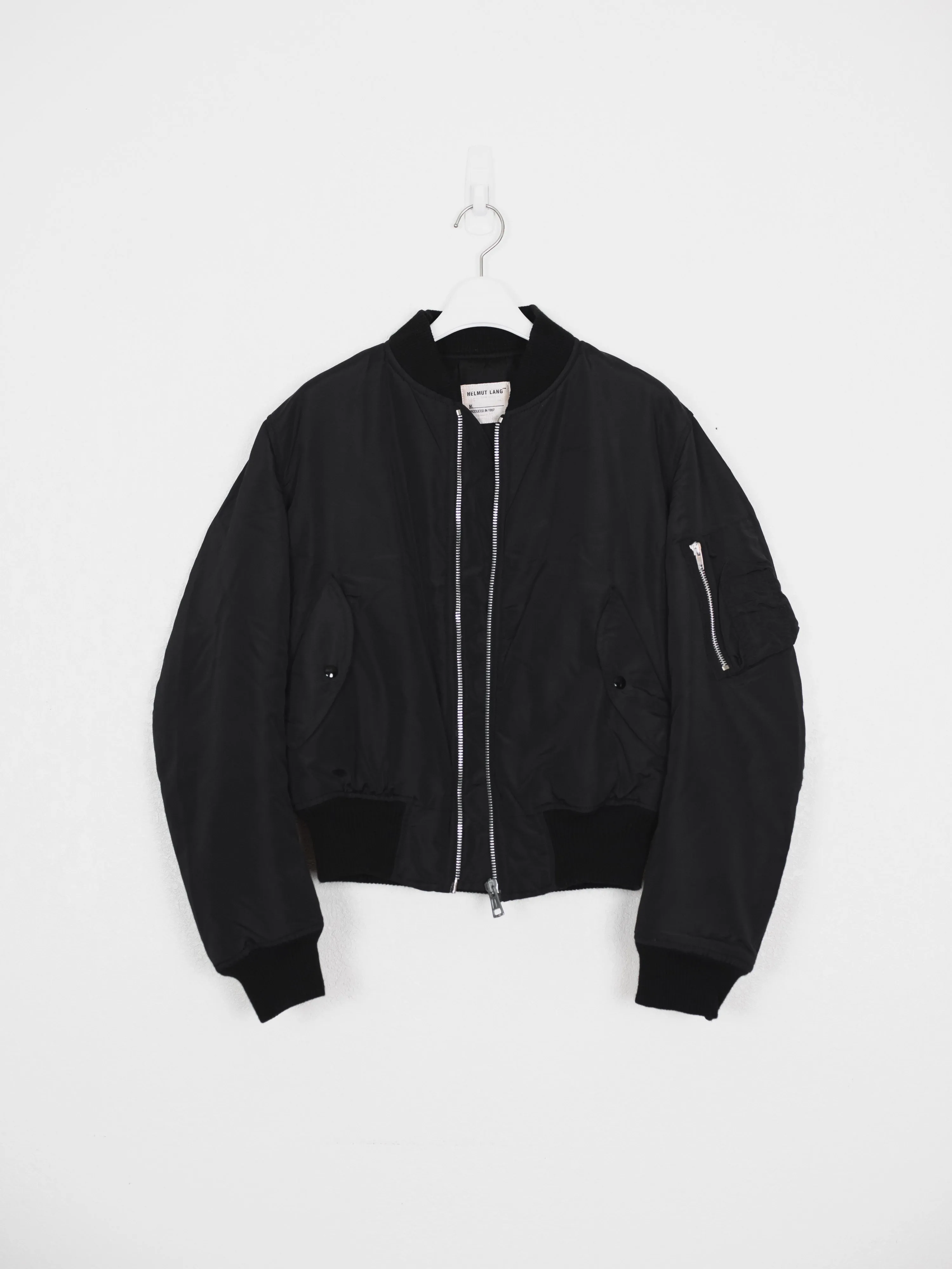 Helmut Lang AW97 Nylon MA-1 Bomber