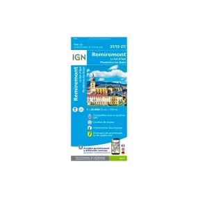 IGN  Remiremont.Val D'Ajol.Plombières-Les-Bains
