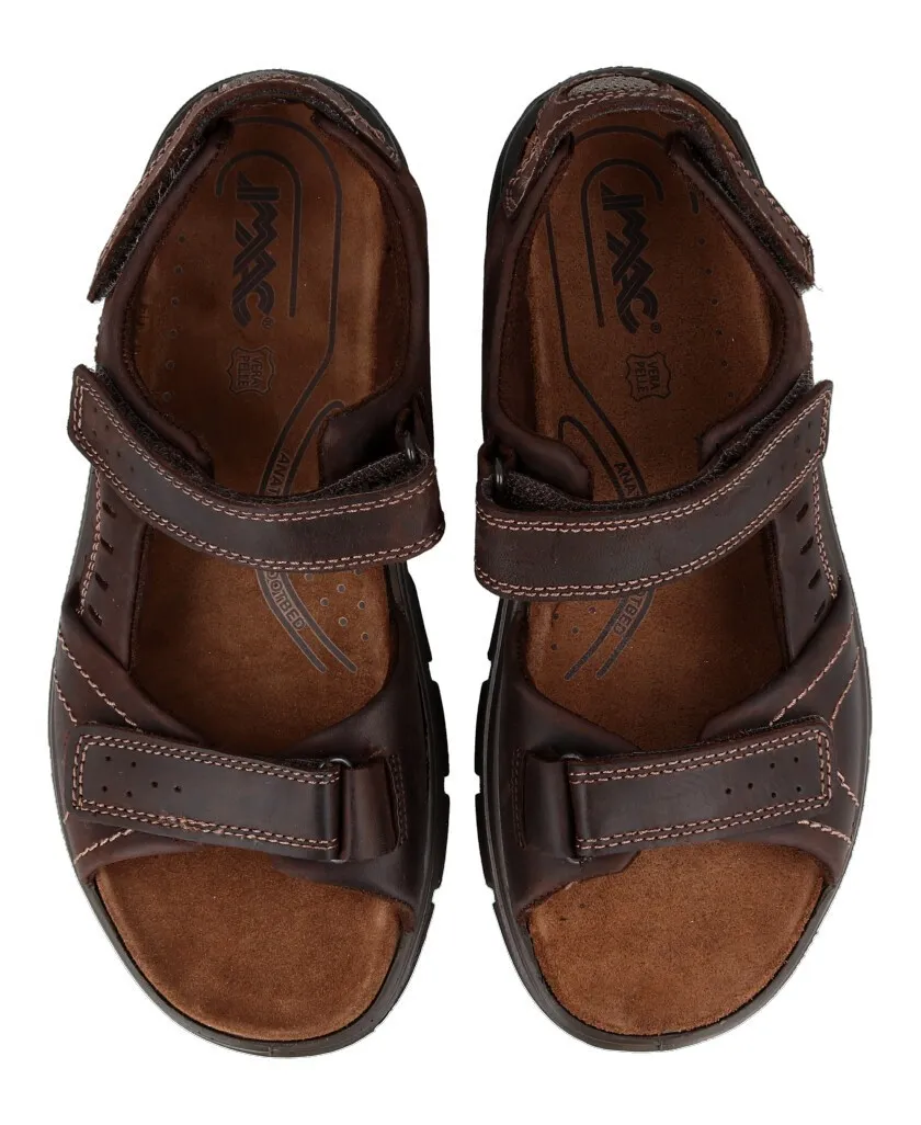 Imac 352880 Basic leather sandals for men