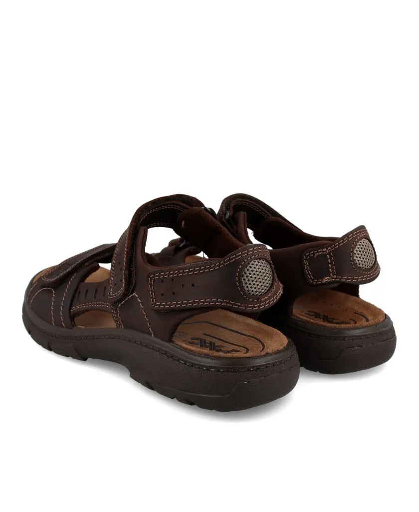 Imac 352880 Basic leather sandals for men