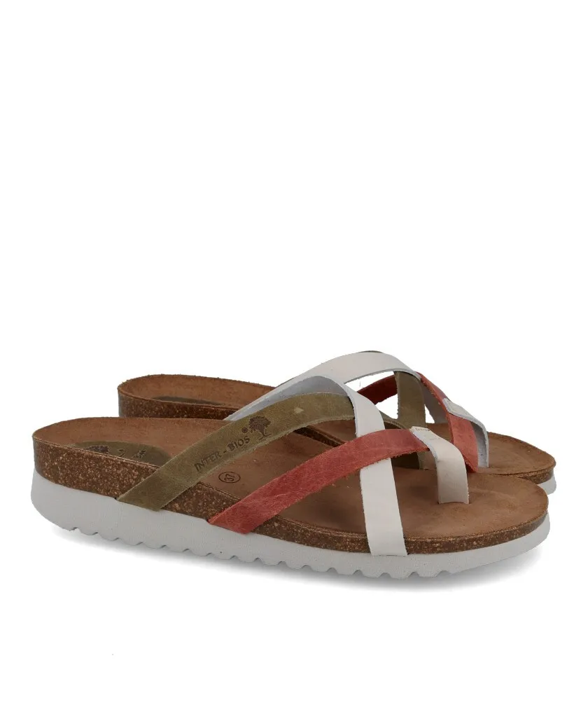 Interbios 7113 MG toe sandals