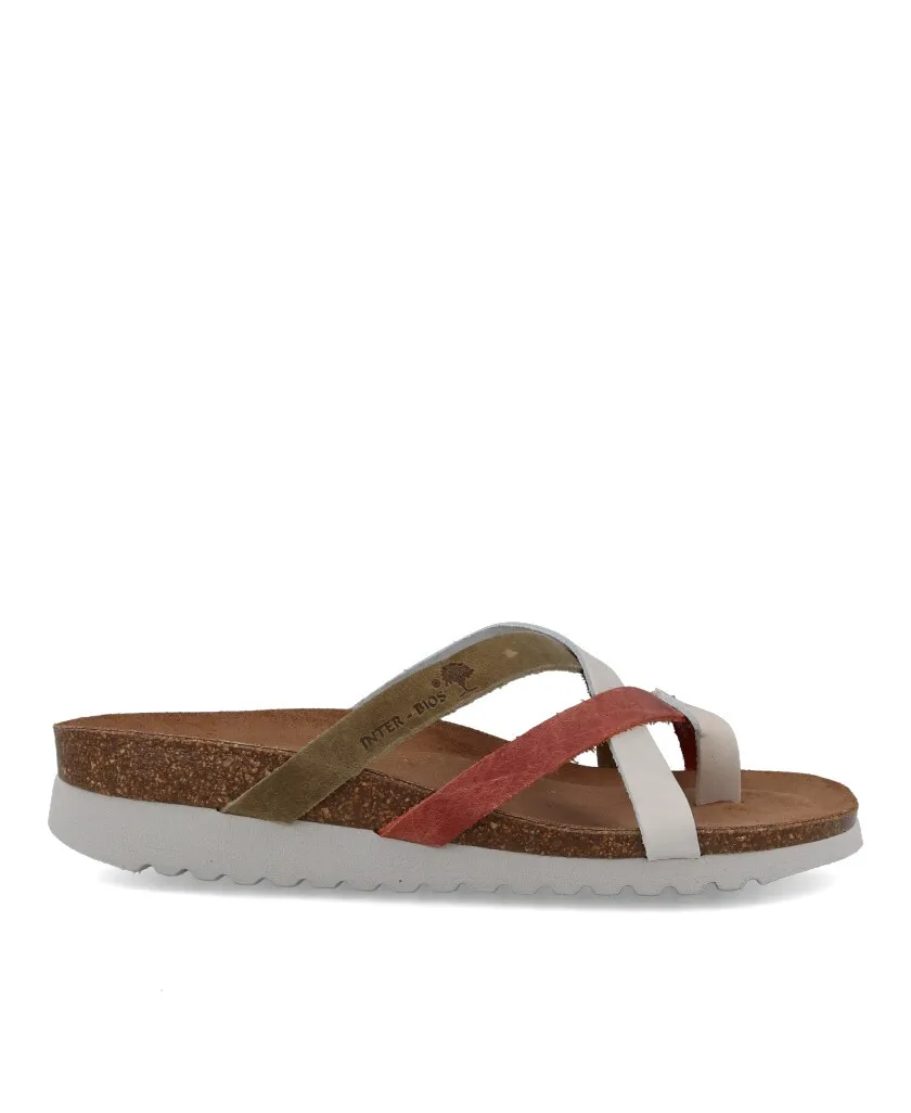 Interbios 7113 MG toe sandals