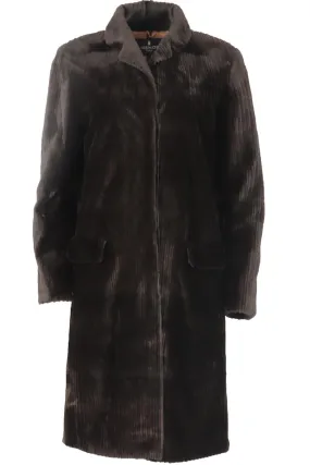 J. MENDEL SHEARED MINK FUR COAT US 8 UK 12