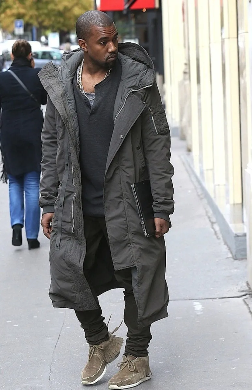 Kanye West Rick Owens Coat