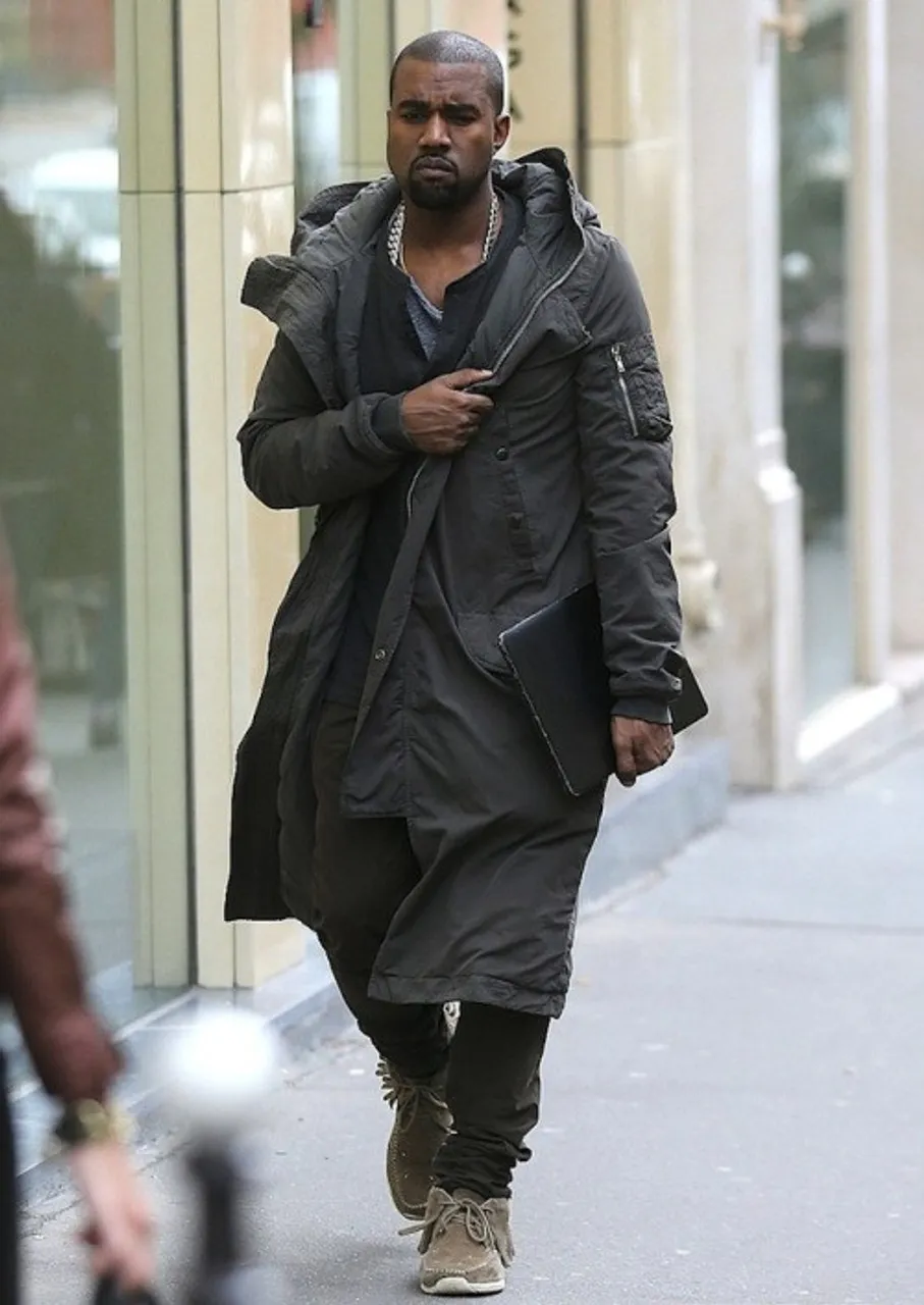 Kanye West Rick Owens Coat