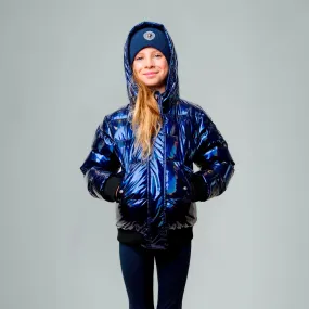 Kids' Unisex Chickadee Coat - Oily Blue