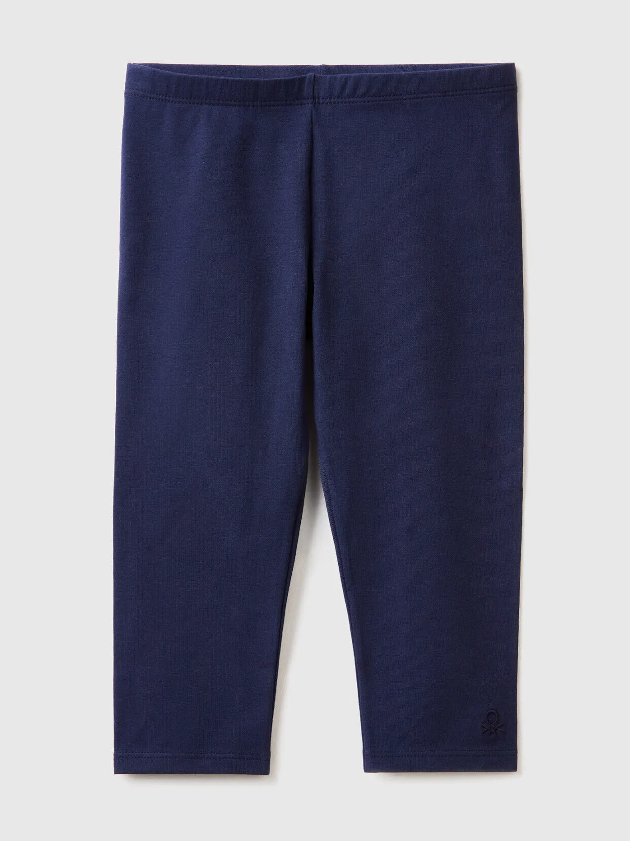 Knee-length leggings - Dark Blue | Benetton