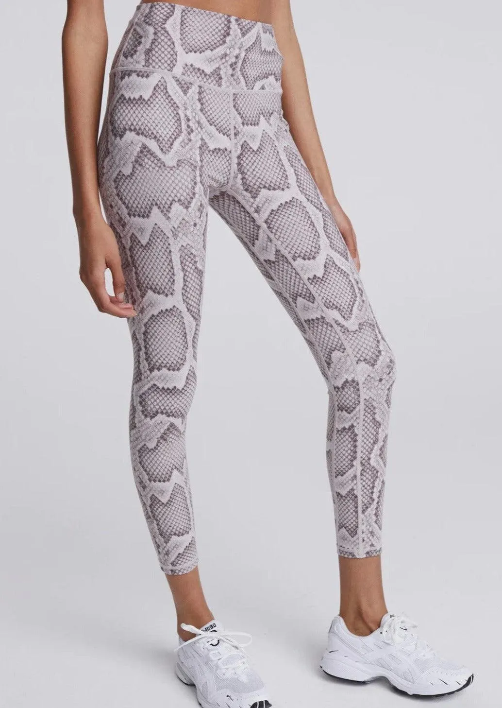 Let's Move High Rise Legging 25 in Alabaster Python