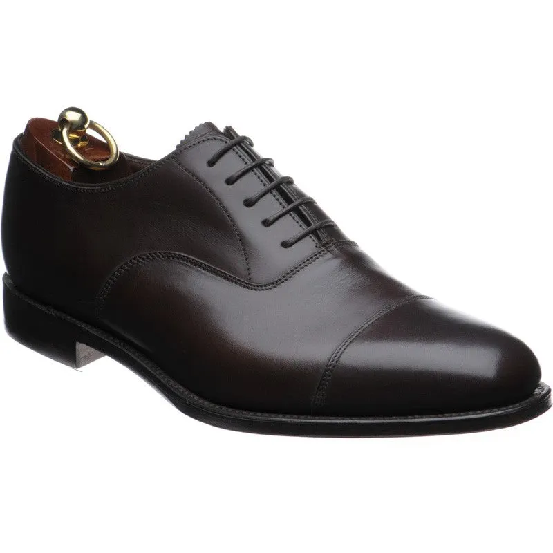 LOAKE Aldwych calf oxford shoe - Dark Brown Calf