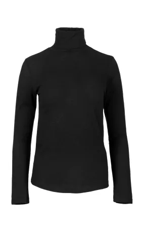 MAJESTIC FILATURES Turtleneck Cotton-Cashmere Turtleneck Top