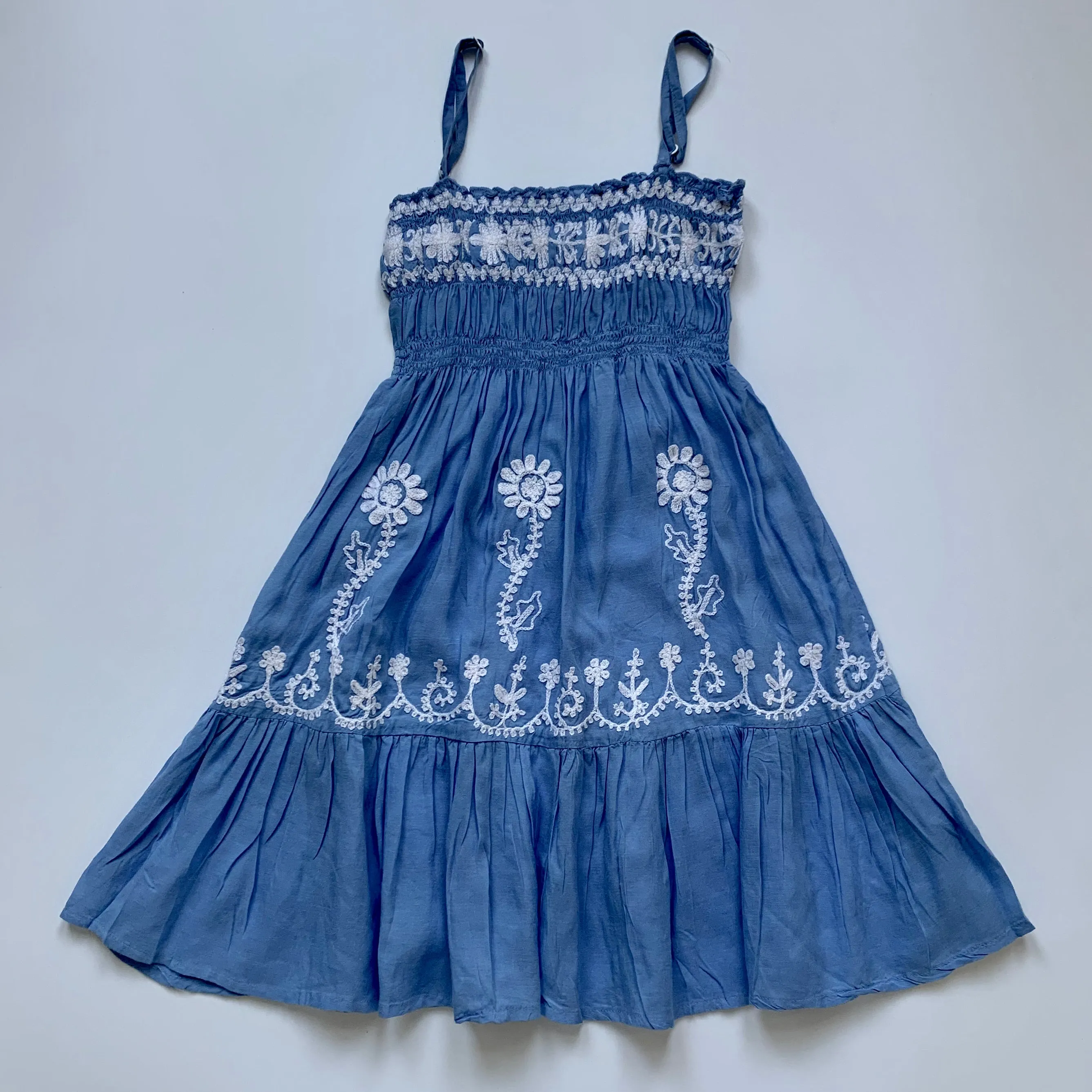 Melissa Odabash Blue And White Summer Dress: 10 Years