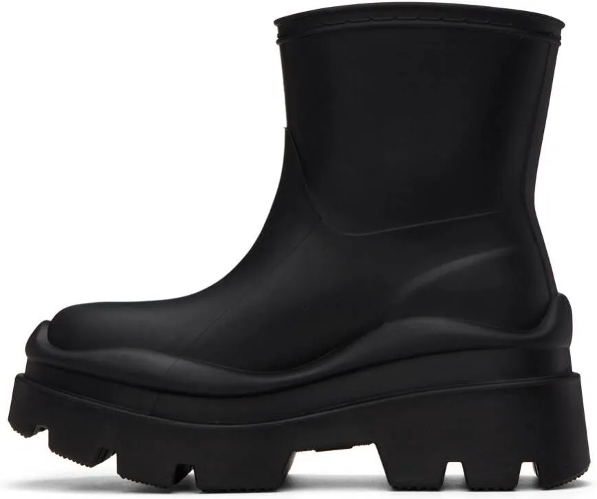 MSGM Black Supergomma Boots