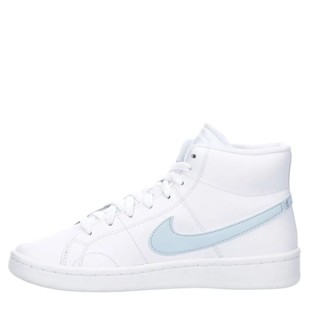 NIKE  WOMENS COURT ROYALE 2 MID SNEAKER