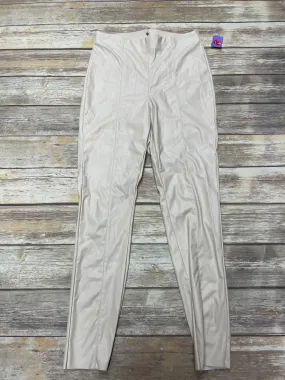 Pants Leggings By H&m In Cream, Size: 10