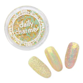 Pastel Iridescent Glitter / Creme Brulee