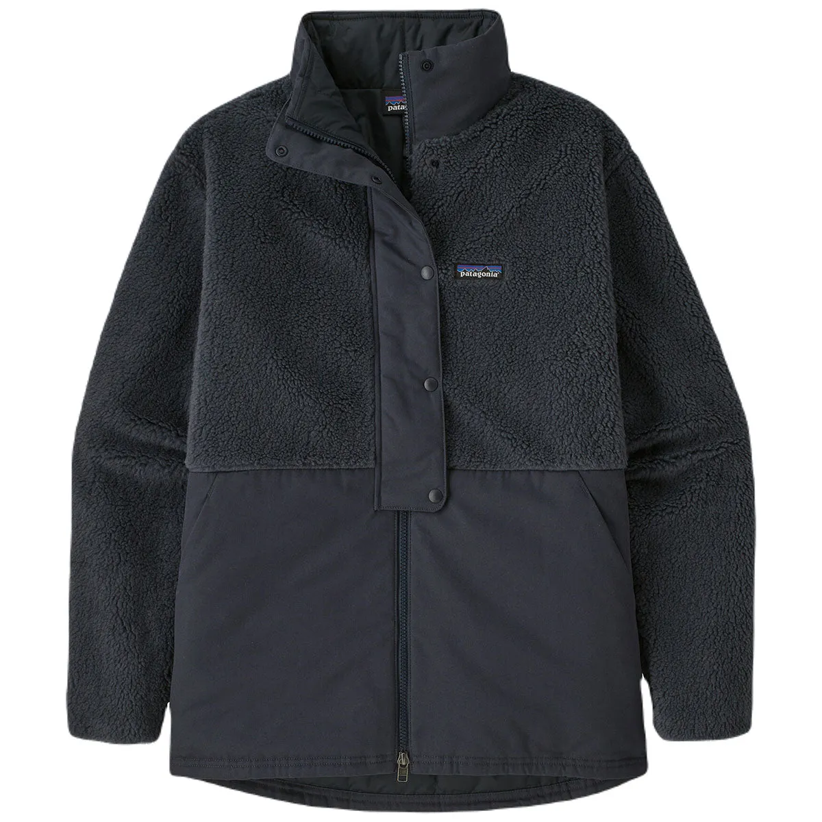 Patagonia Women's Smolder Blue Driftwood Canyon Coat