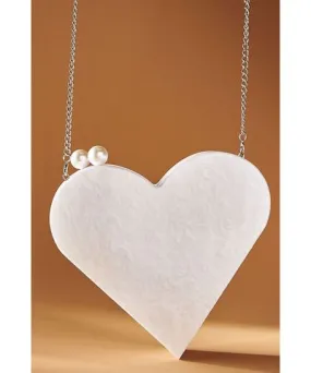 Rae of Light Acrylic Heart Bag