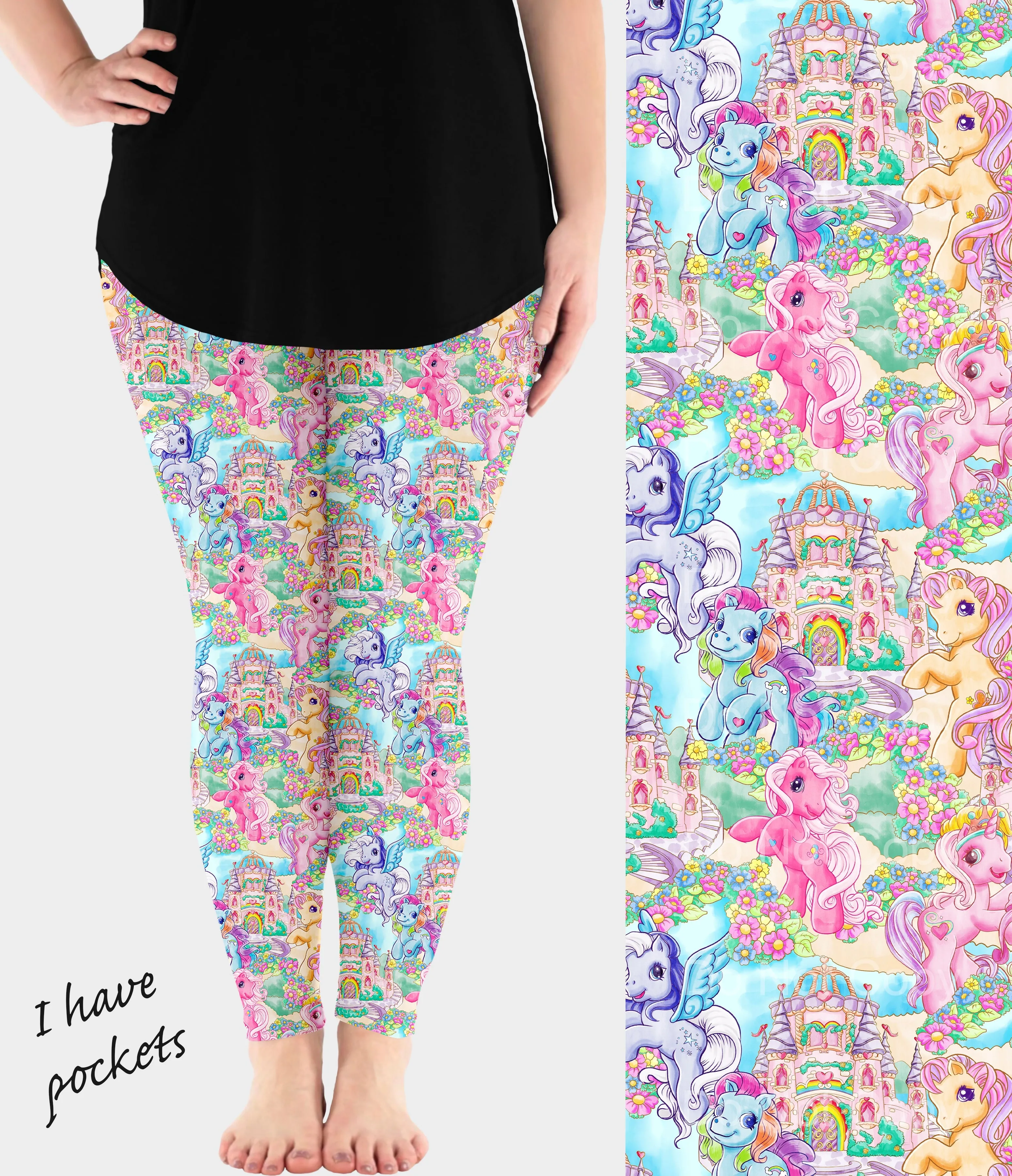 RTS - Little Palace Leggings w/ Pockets