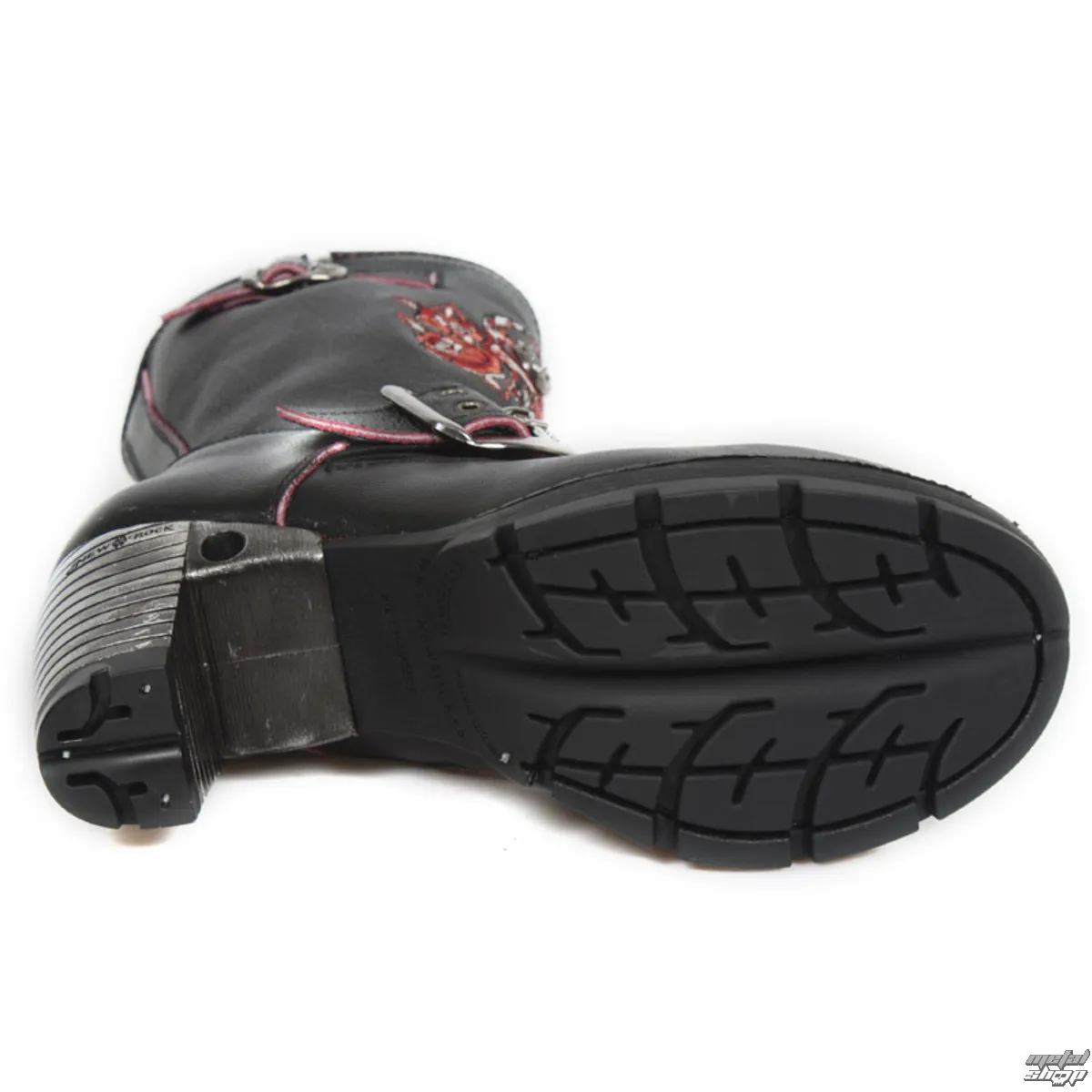 shoes NEW ROCK - BORDERS ROJOS, TRAIL BLACK TACON ACER- M.TR047-S3  -  Metal-shop