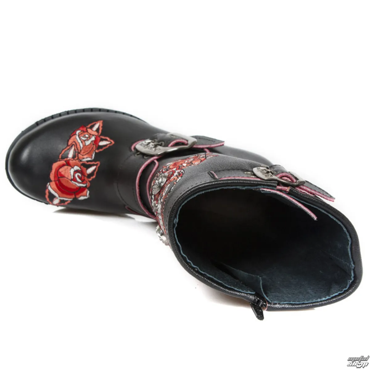 shoes NEW ROCK - BORDERS ROJOS, TRAIL BLACK TACON ACER- M.TR047-S3  -  Metal-shop