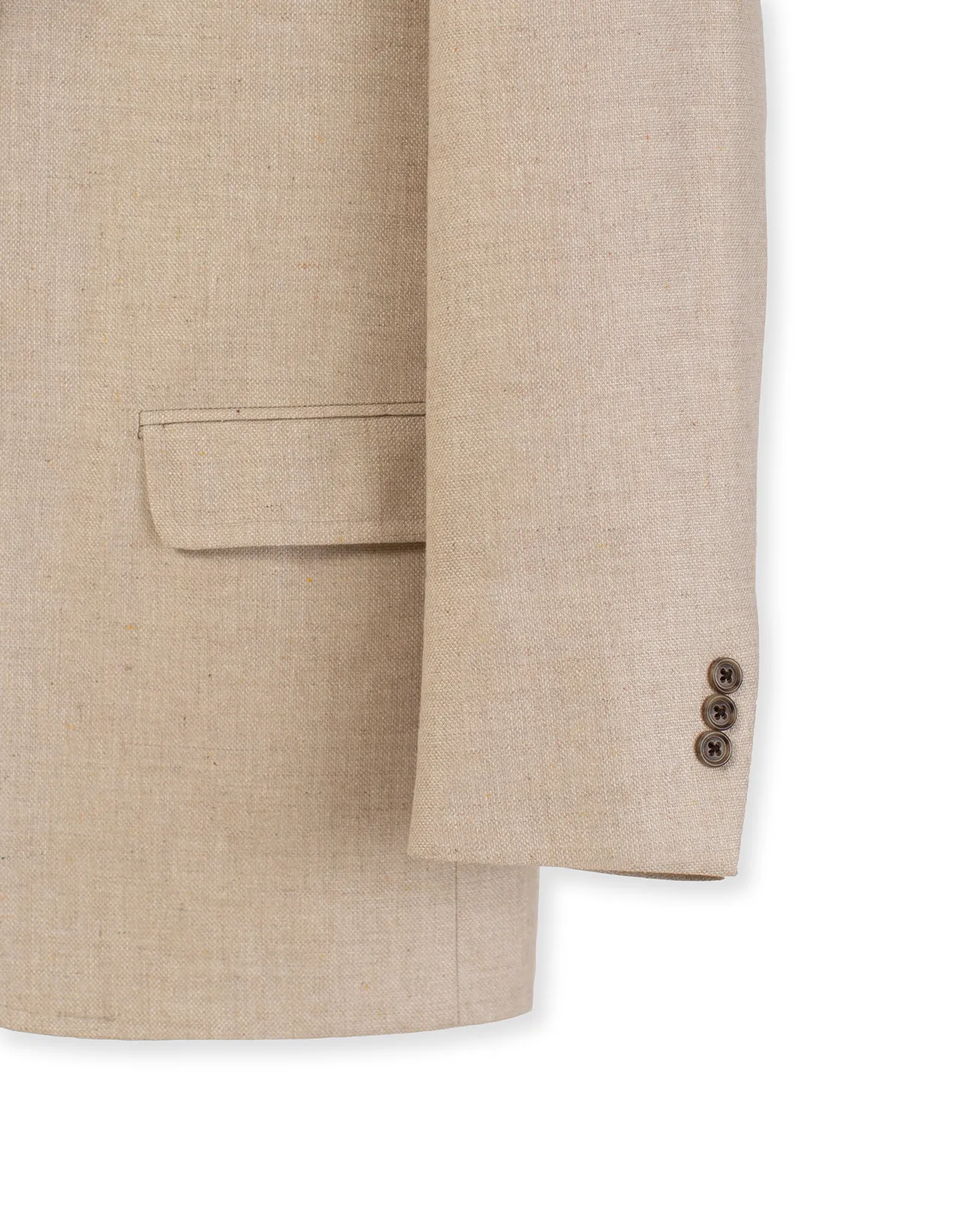 TAN SOLID SPORT COAT - CLASSIC FIT