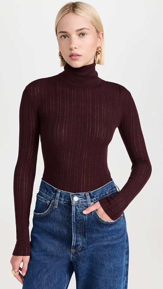 Tanya Taylor   Kayden Knit Turtleneck 