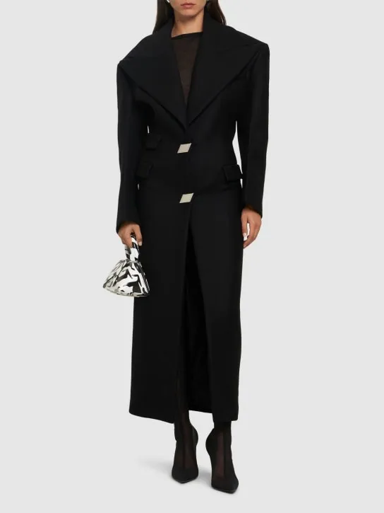 The Attico   Buttoned long coat 