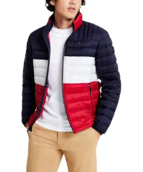 Tommy Hilfiger Mens Insulated Long Sleeve Puffer Jacket