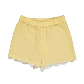 Vignette - Beatrix Shorts in Yellow Check