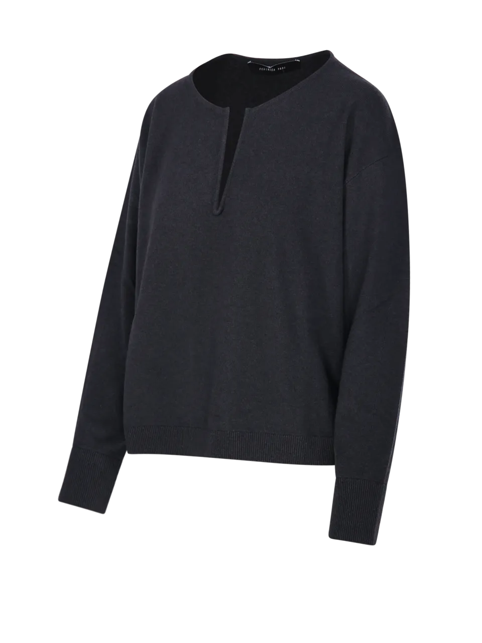 WOMAN FEDERICA TOSI GREY WOOL SWEATER